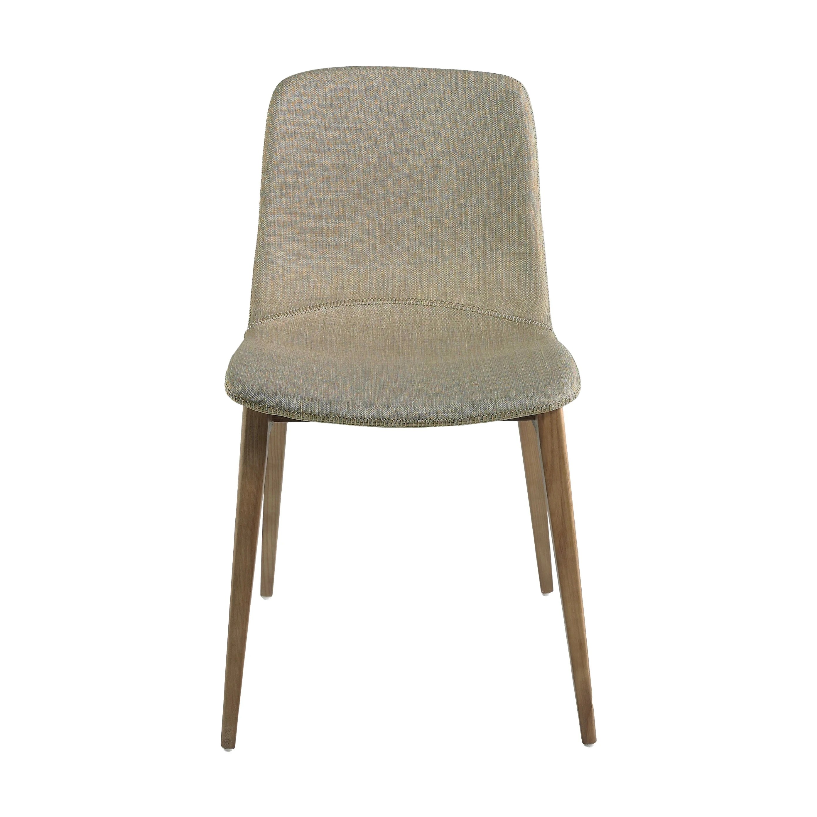 Chaise en tissu beige