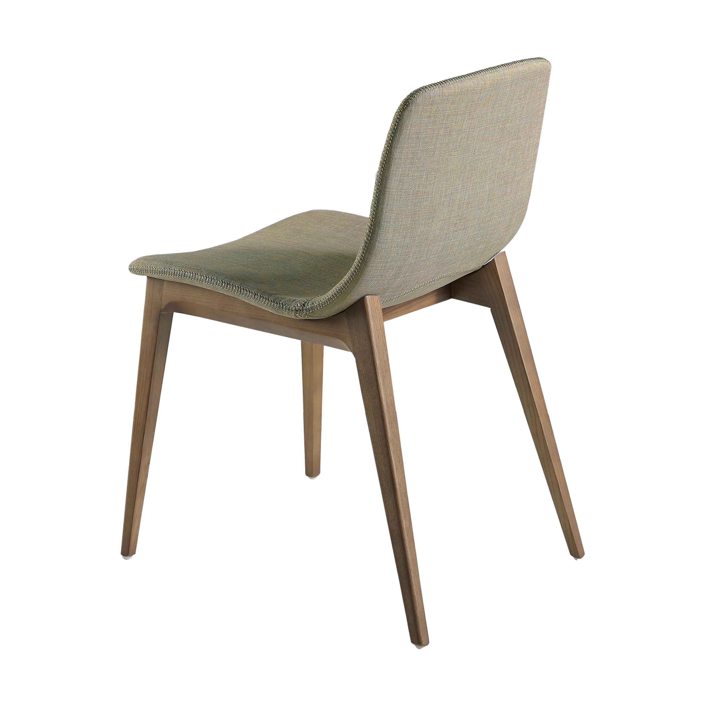 Chaise en tissu beige