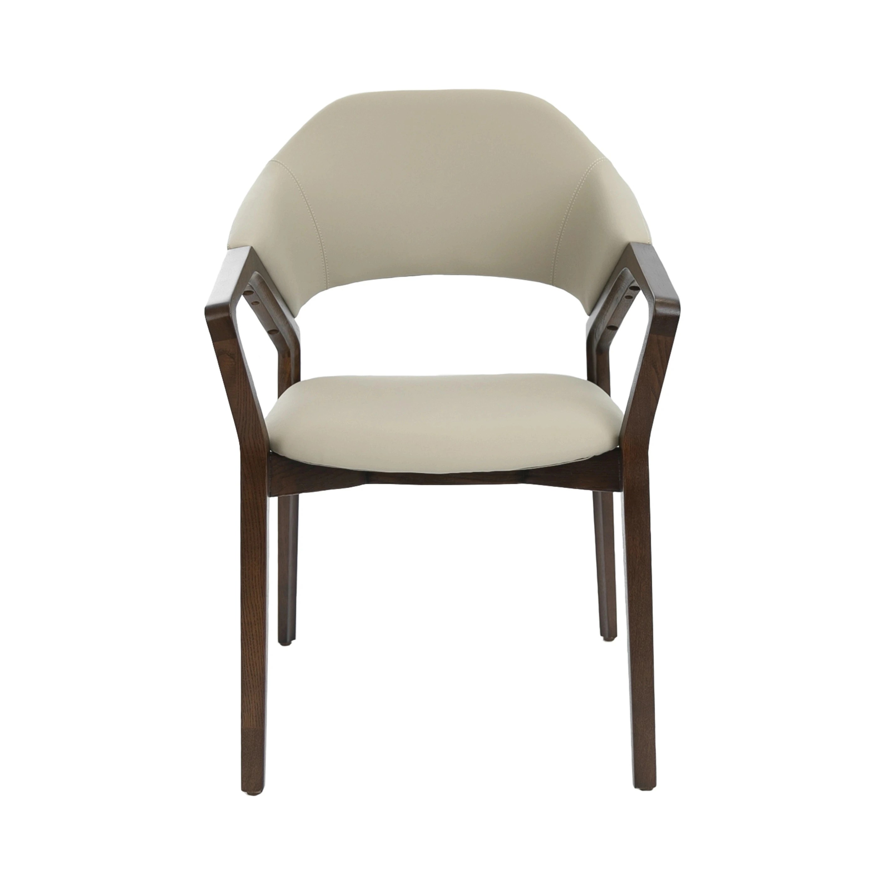 Chaise en vison similicuir