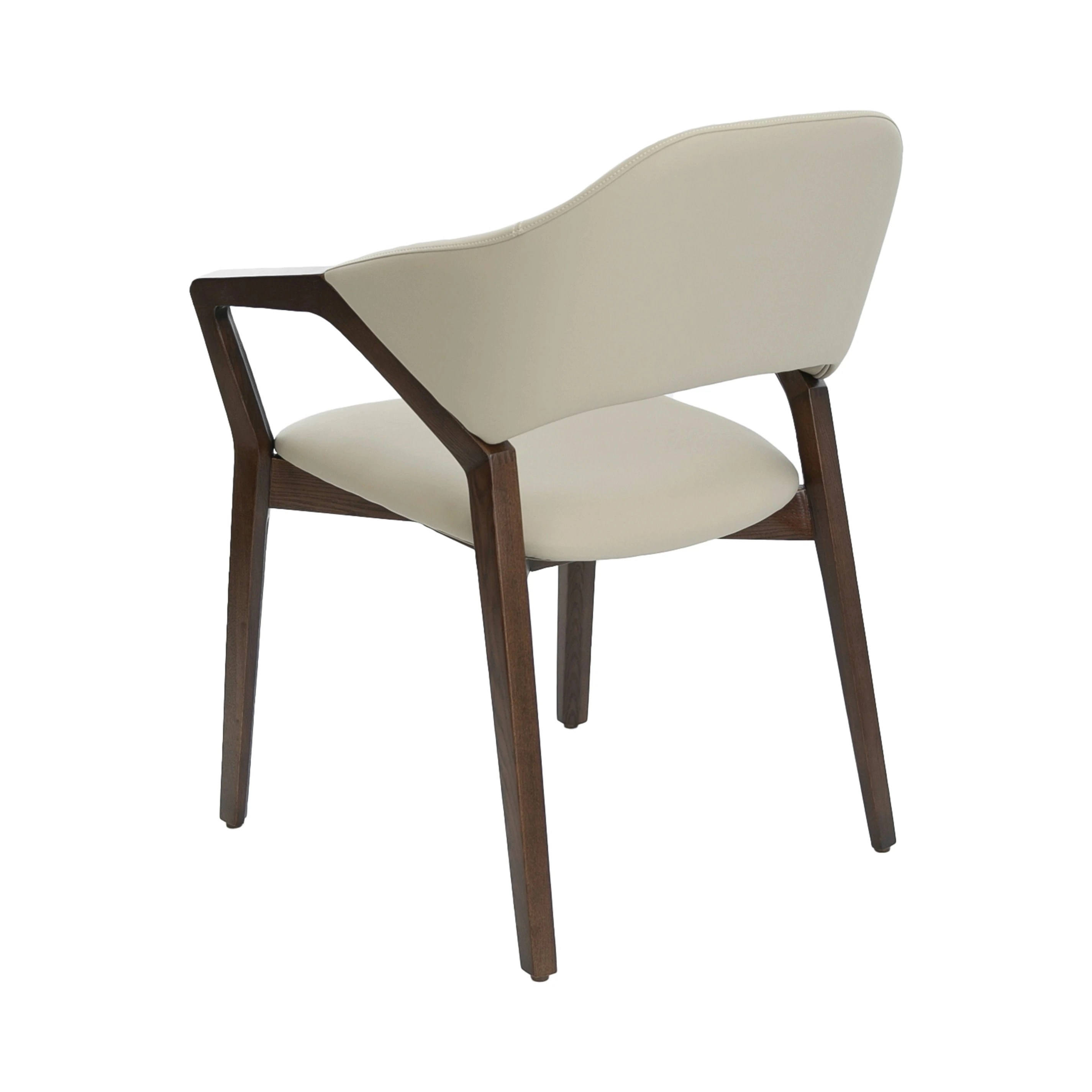 Chaise en vison similicuir