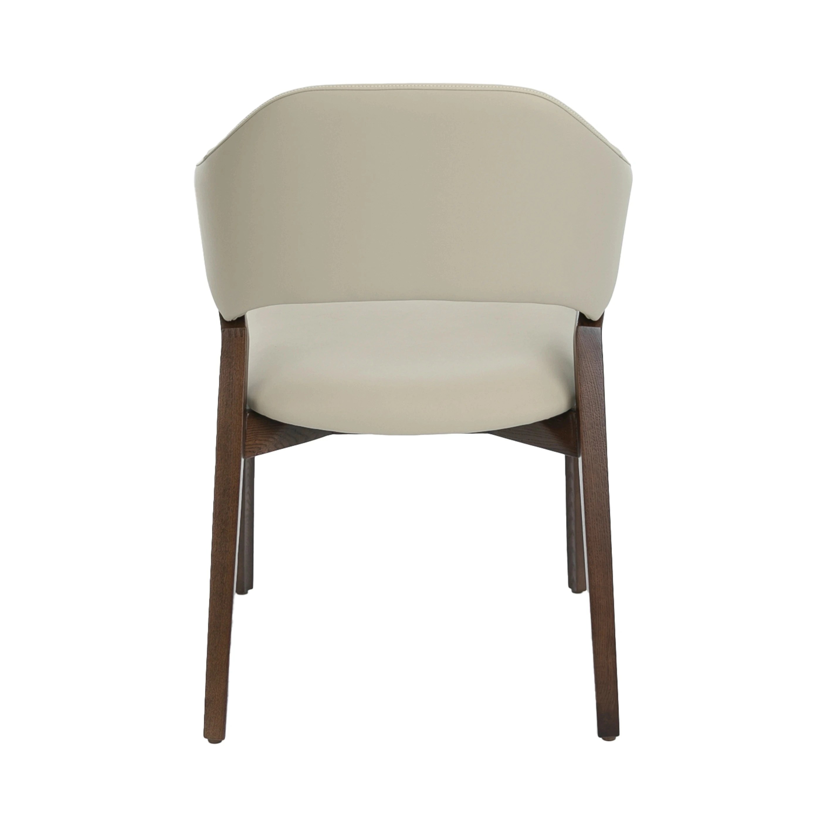 Chaise en vison similicuir