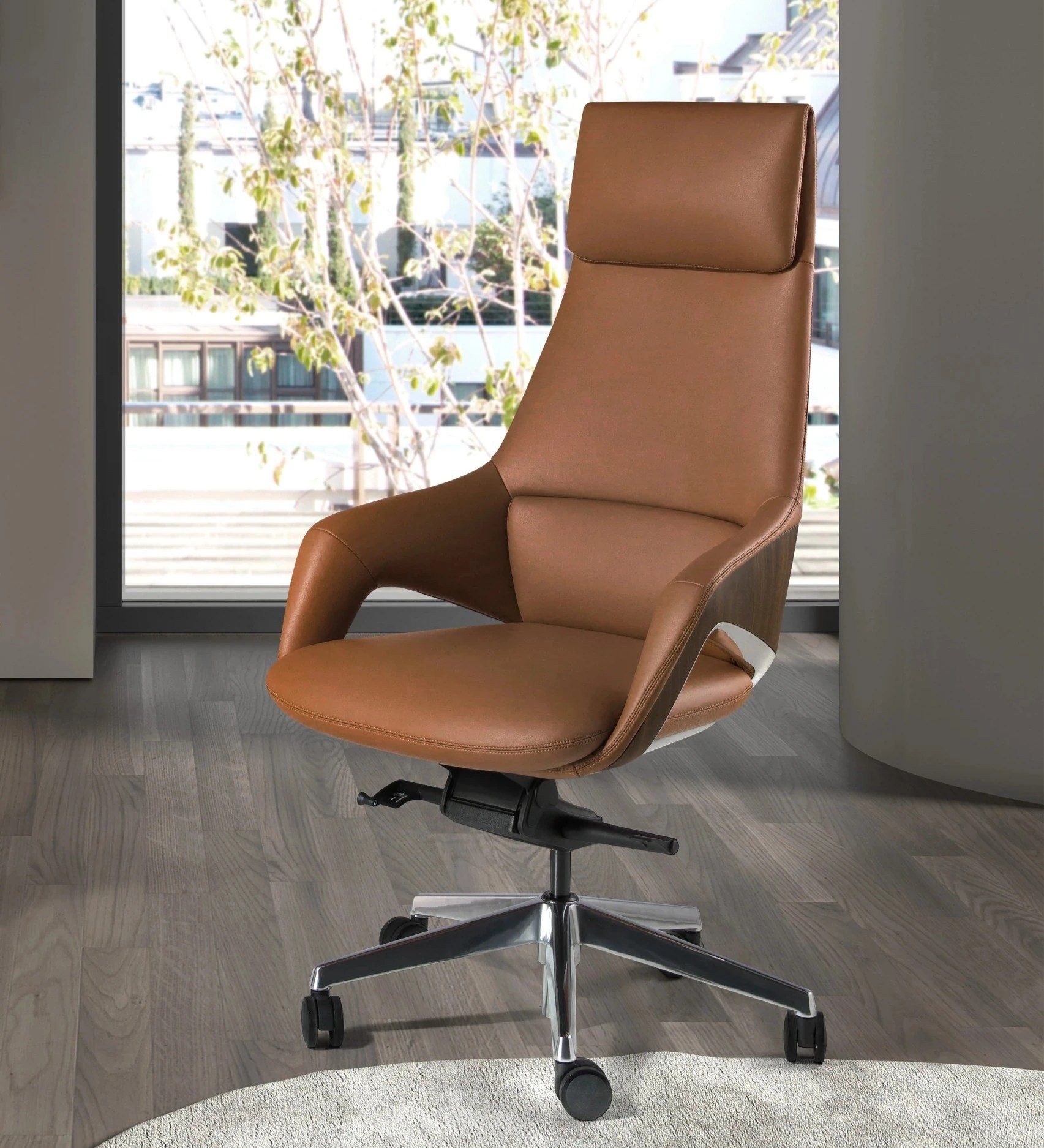 Fauteuil bureau similicuir 67×69×121