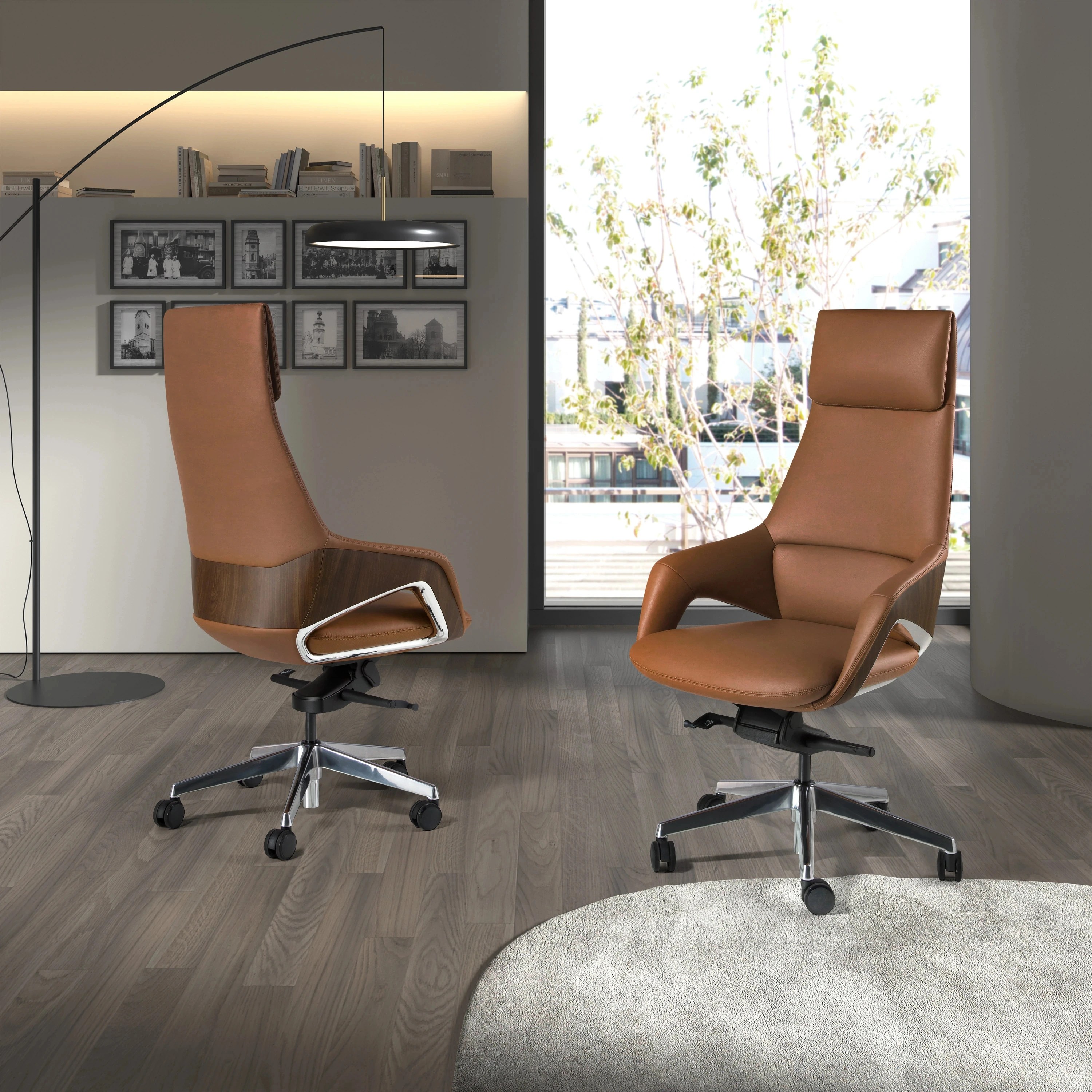 Fauteuil bureau similicuir 67×69×121
