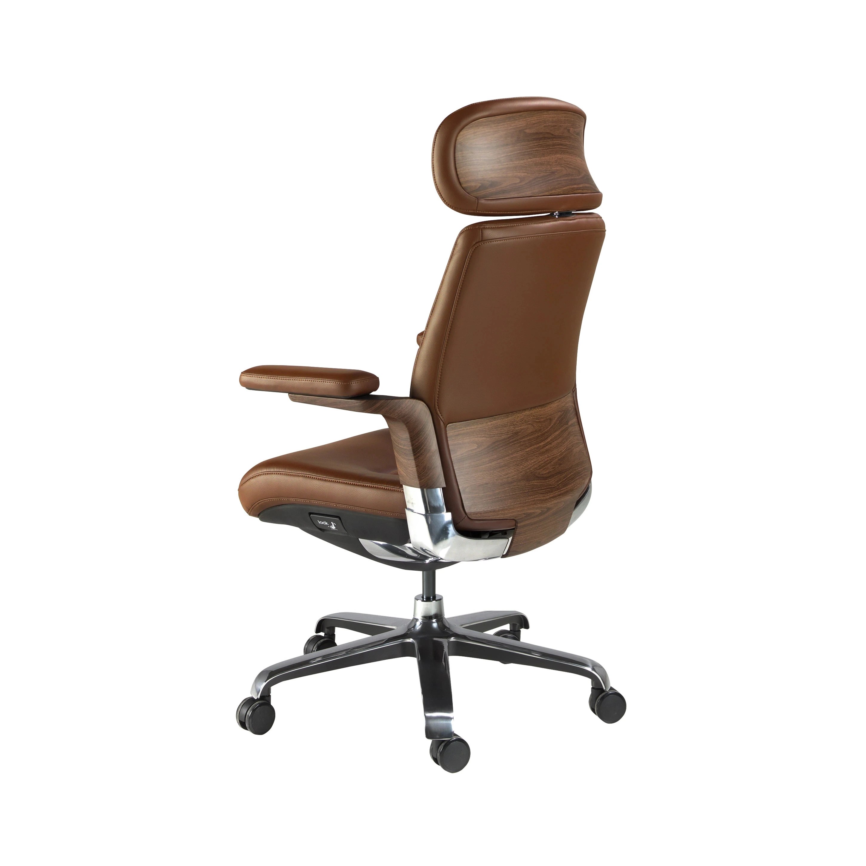 Fauteuil bureau similicuir 74×70×118