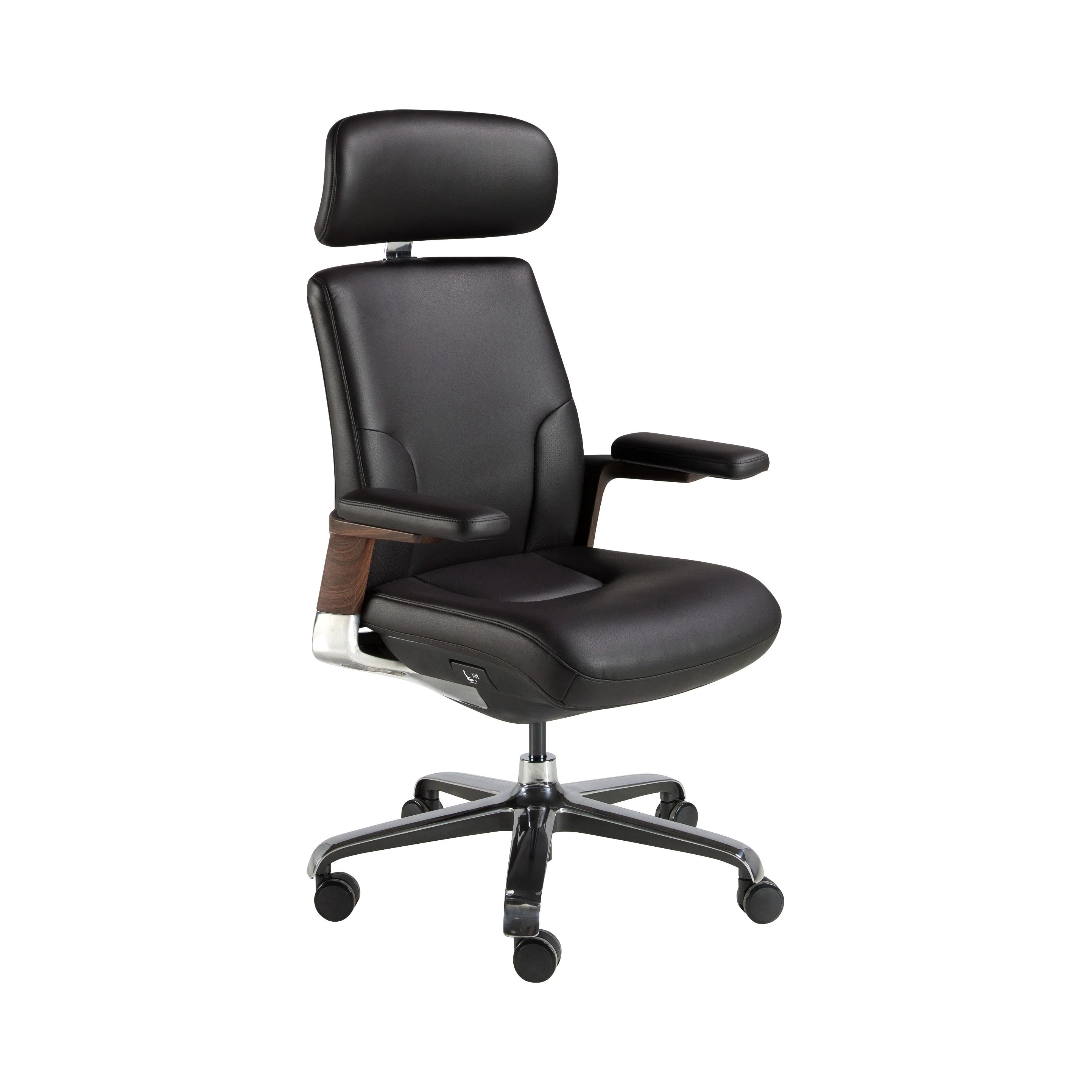 Fauteuil bureau similicuir 74×70×118