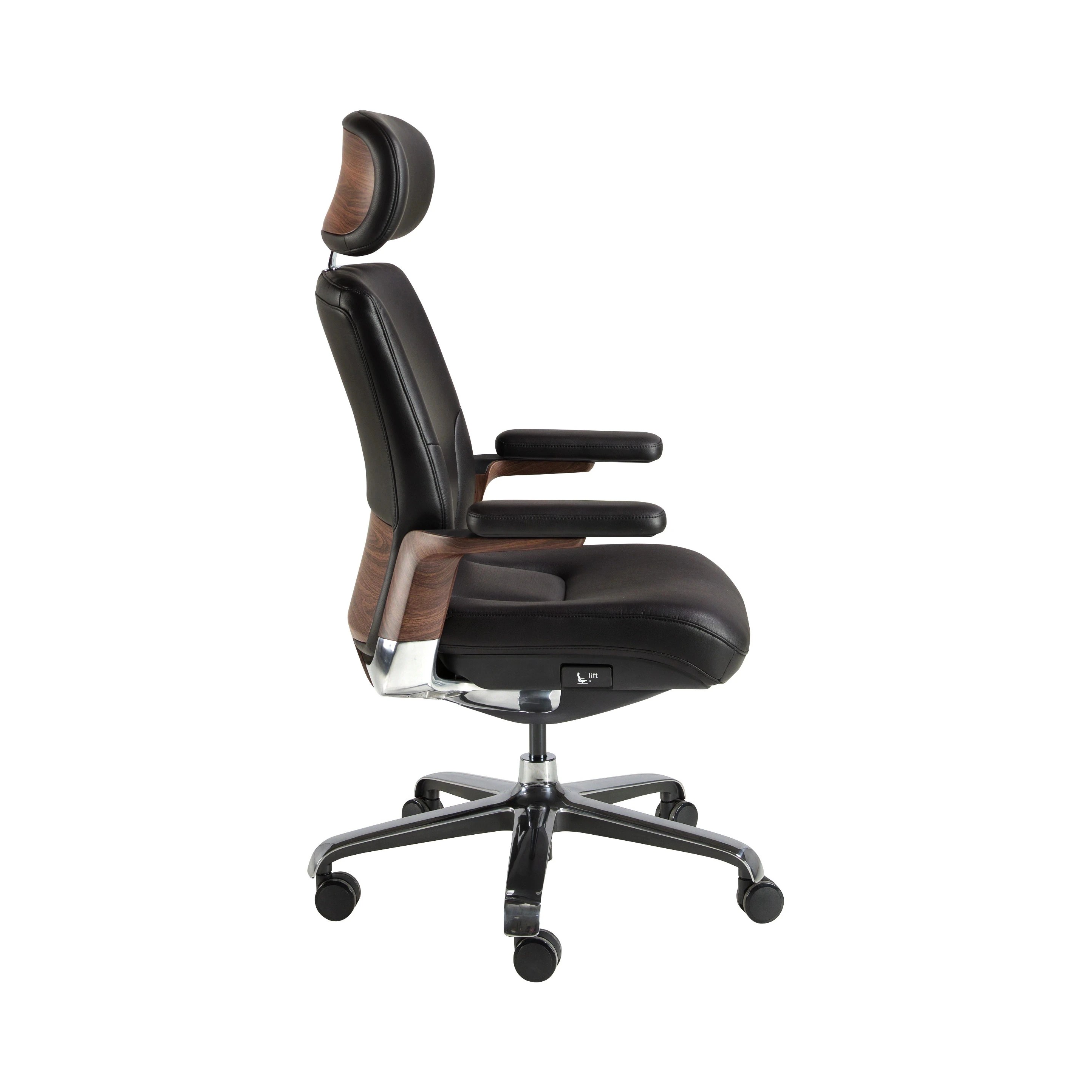 Fauteuil bureau similicuir 74×70×118