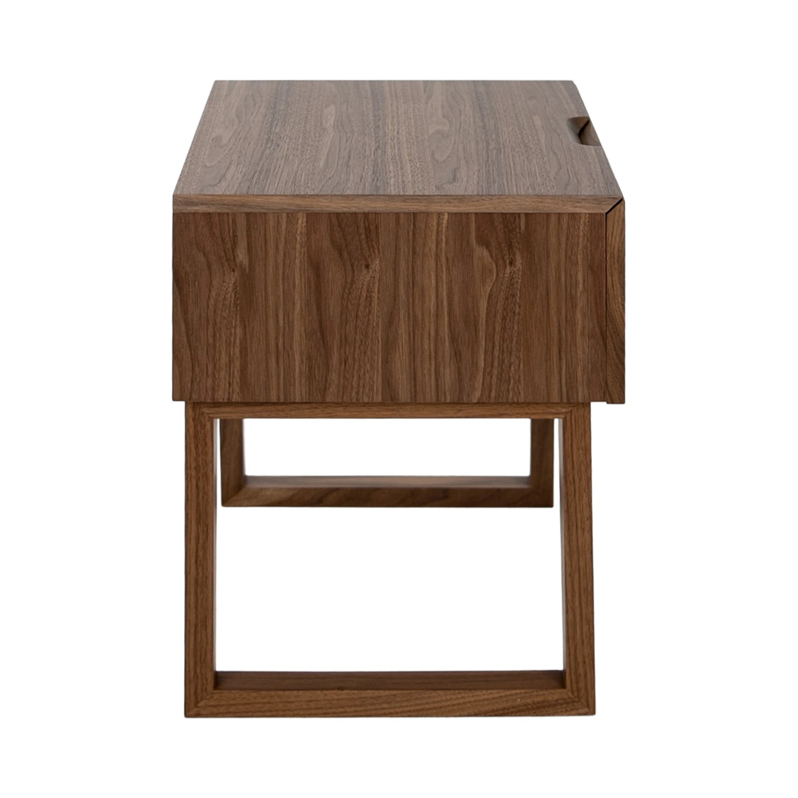 Table de chevet en noyer