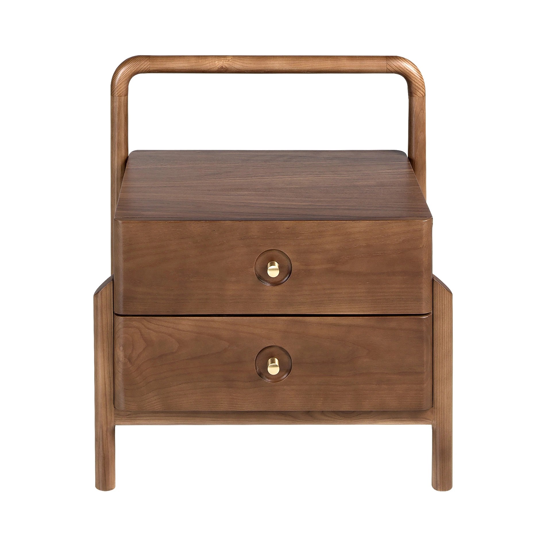 Table de chevet noyer