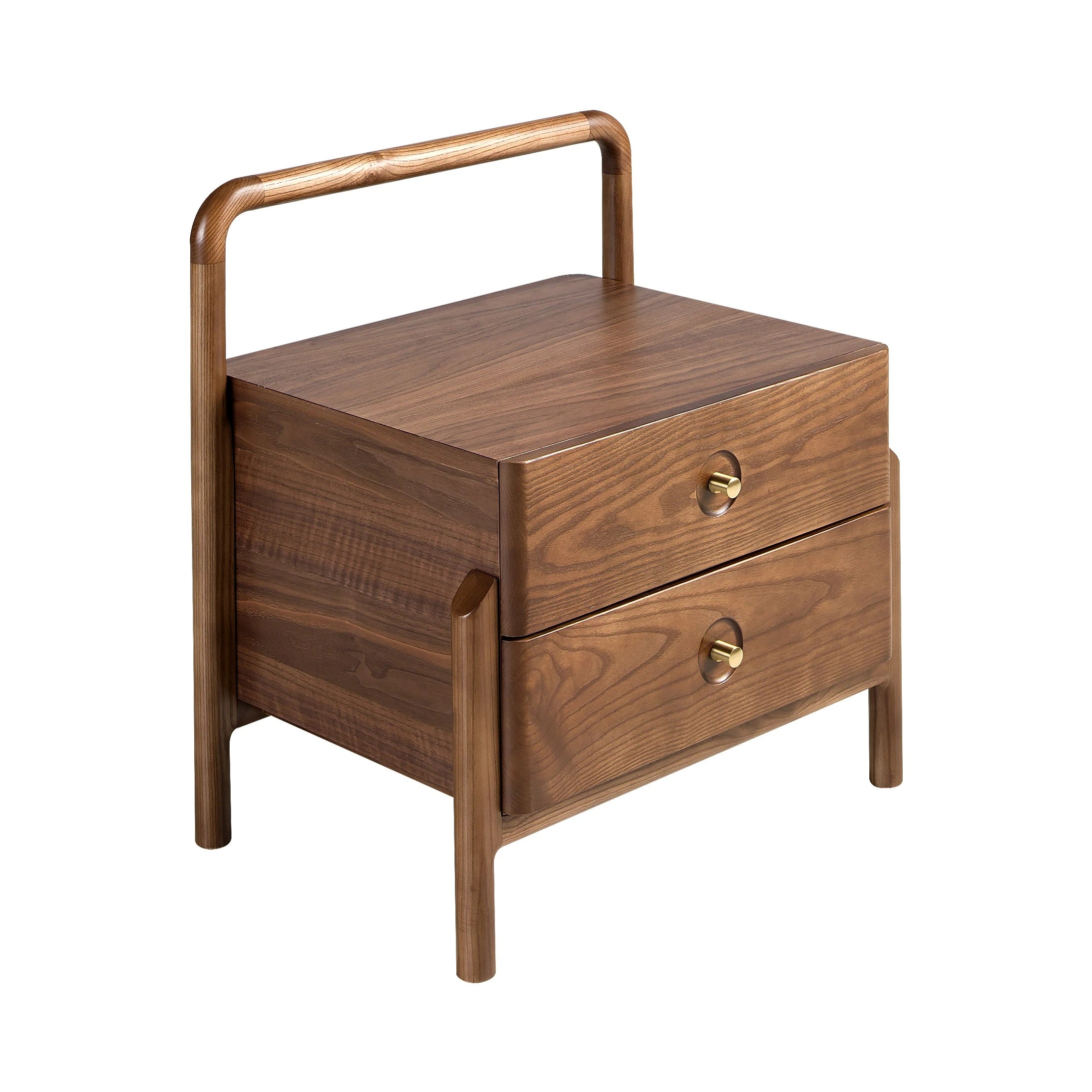 Table de chevet noyer