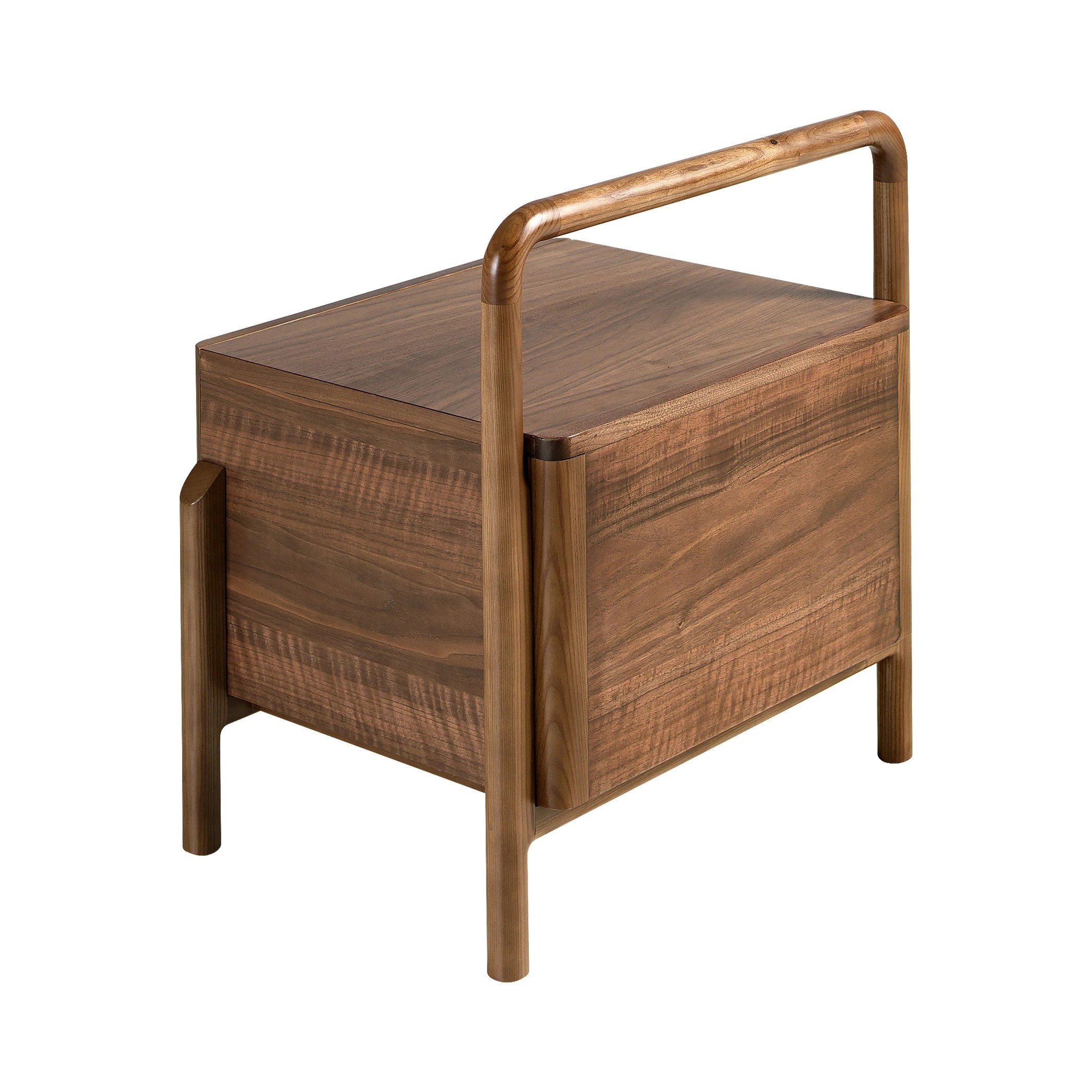 Table de chevet noyer