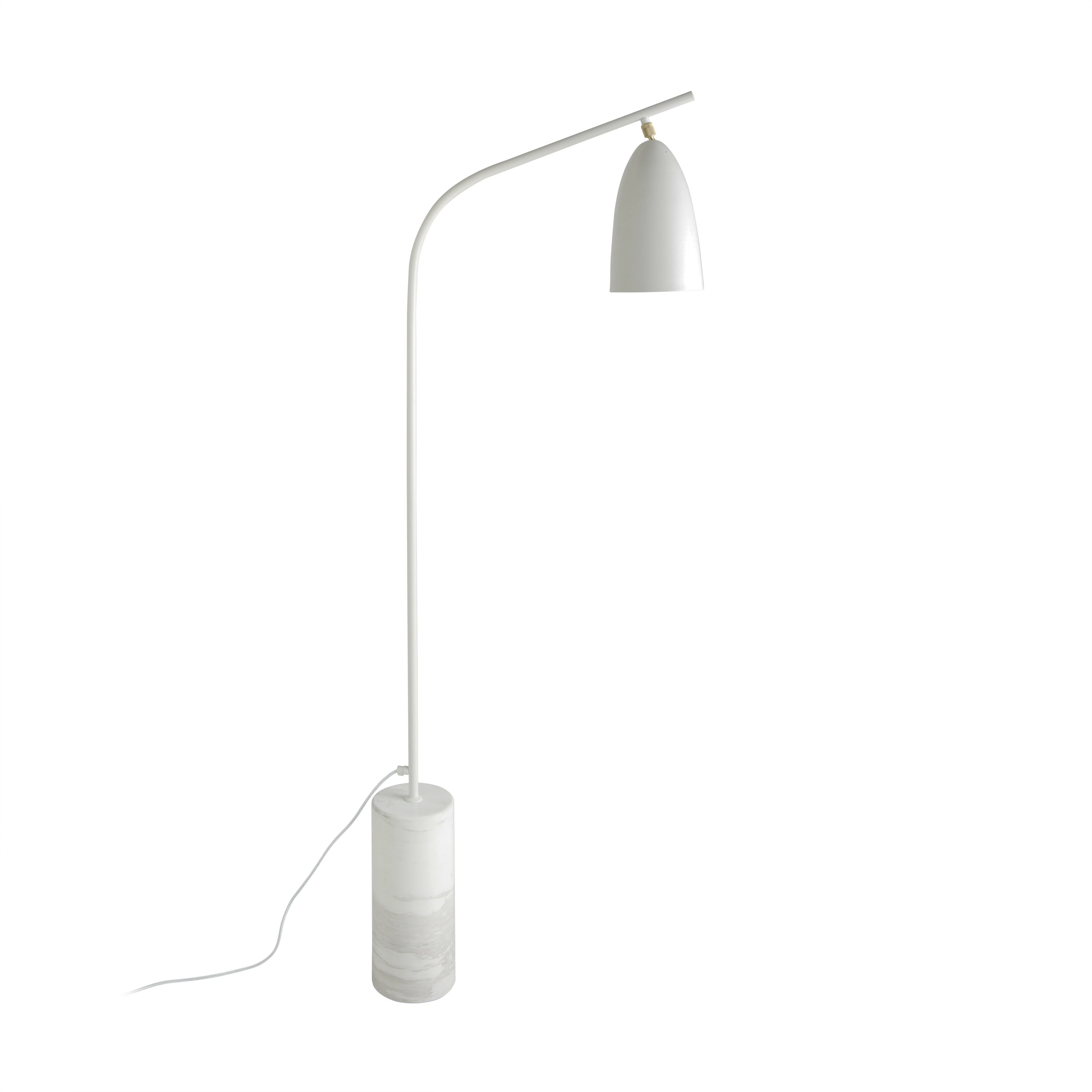 Lampadaire marbre + acier