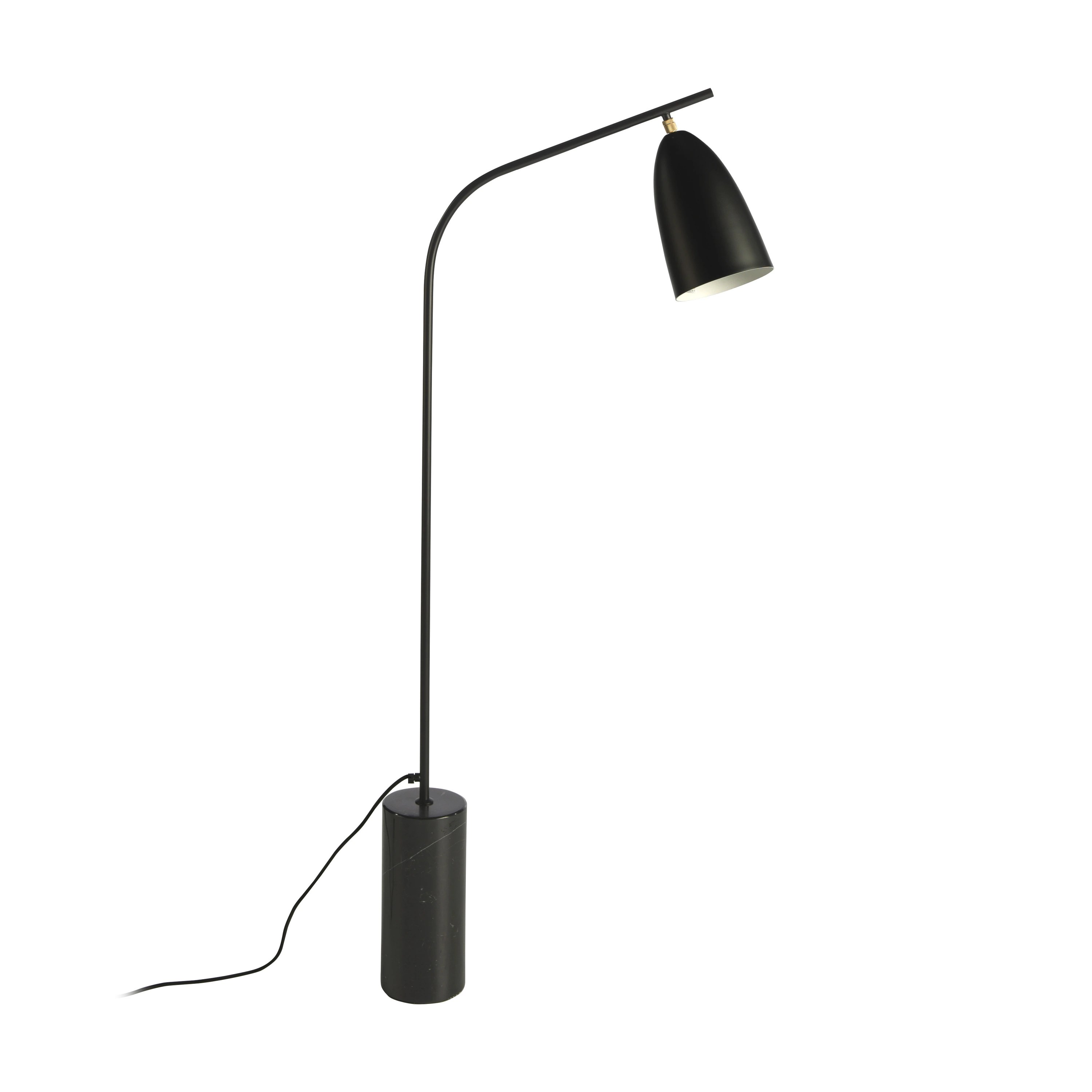 Lampadaire marbre + acier