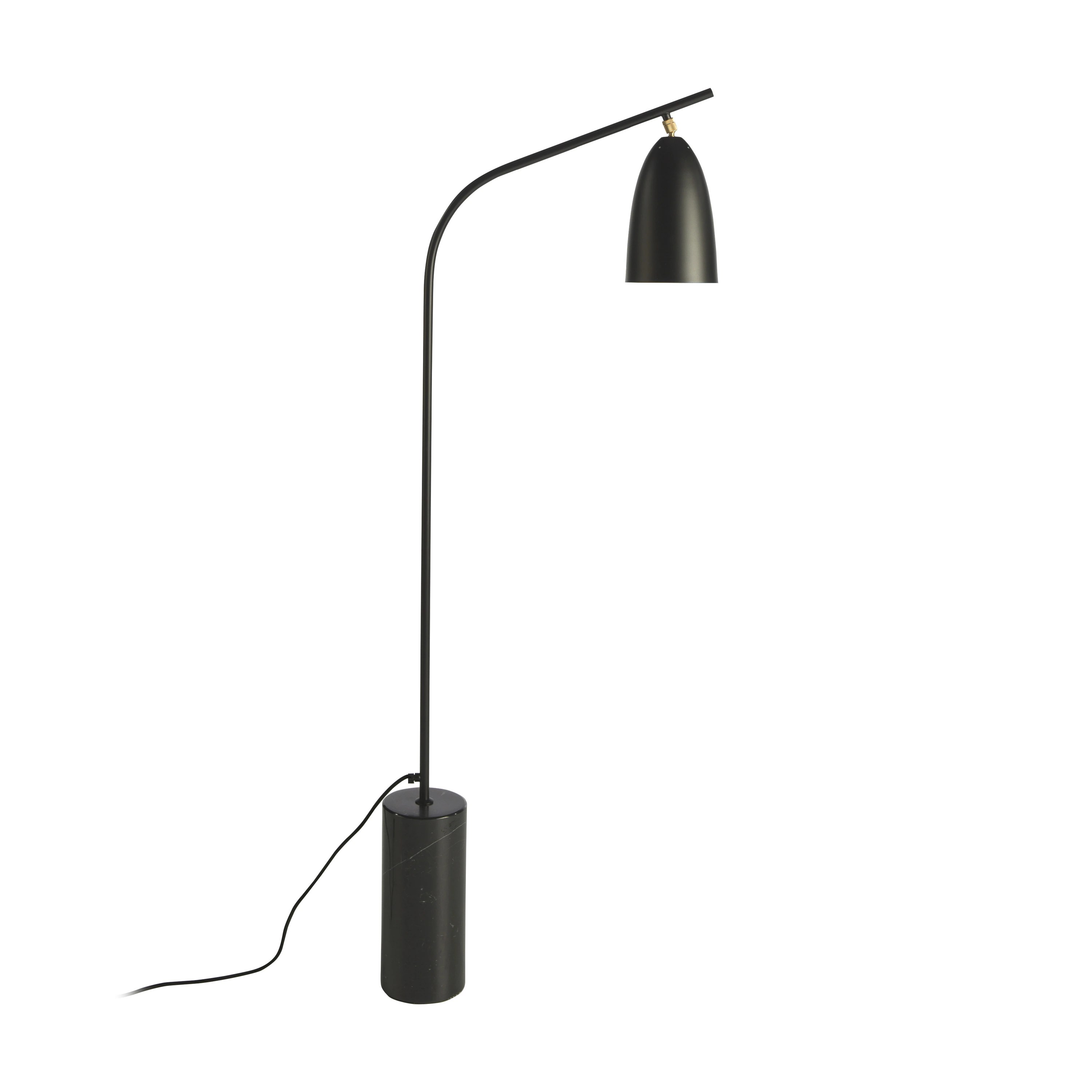 Lampadaire marbre + acier