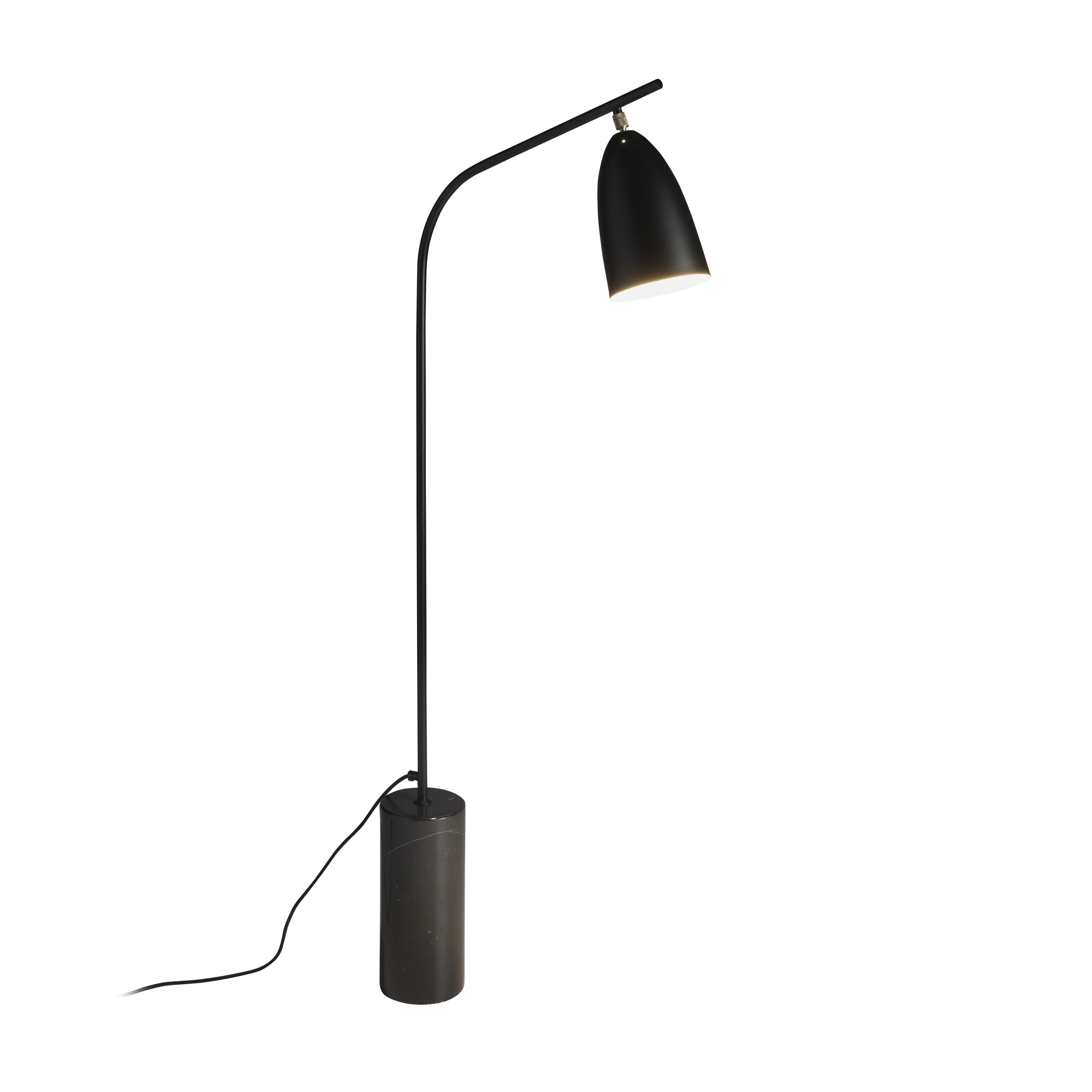 Lampadaire marbre + acier
