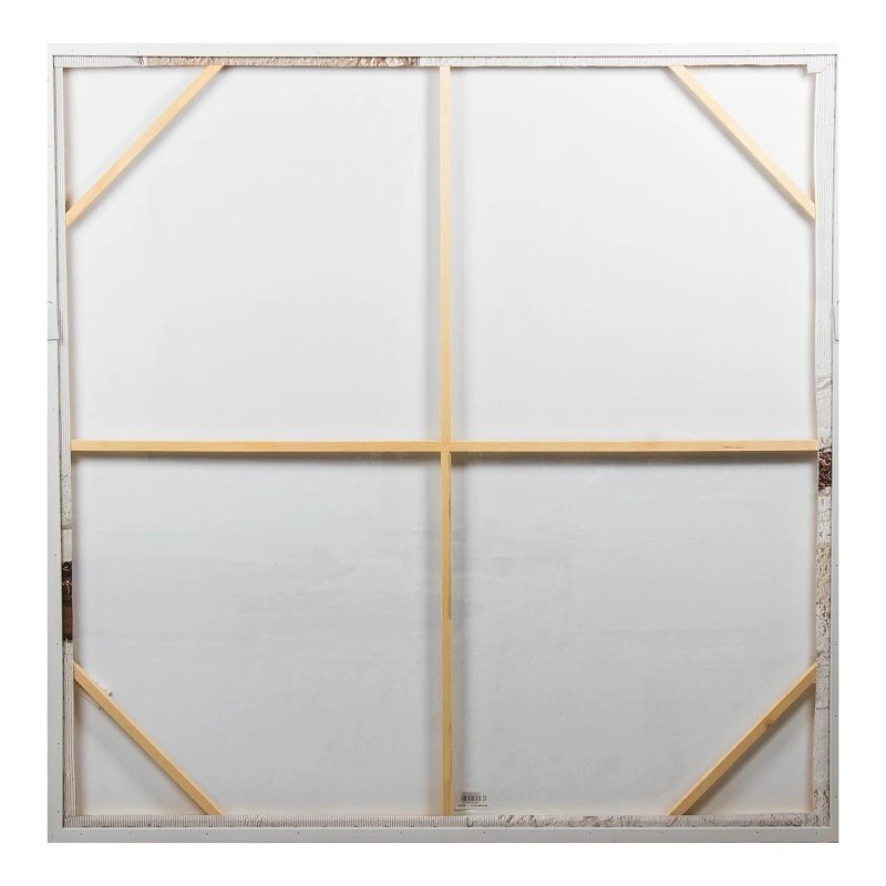 Tableau mural sur toile cadre bois naturel – 120 x 120 cm - vue 8