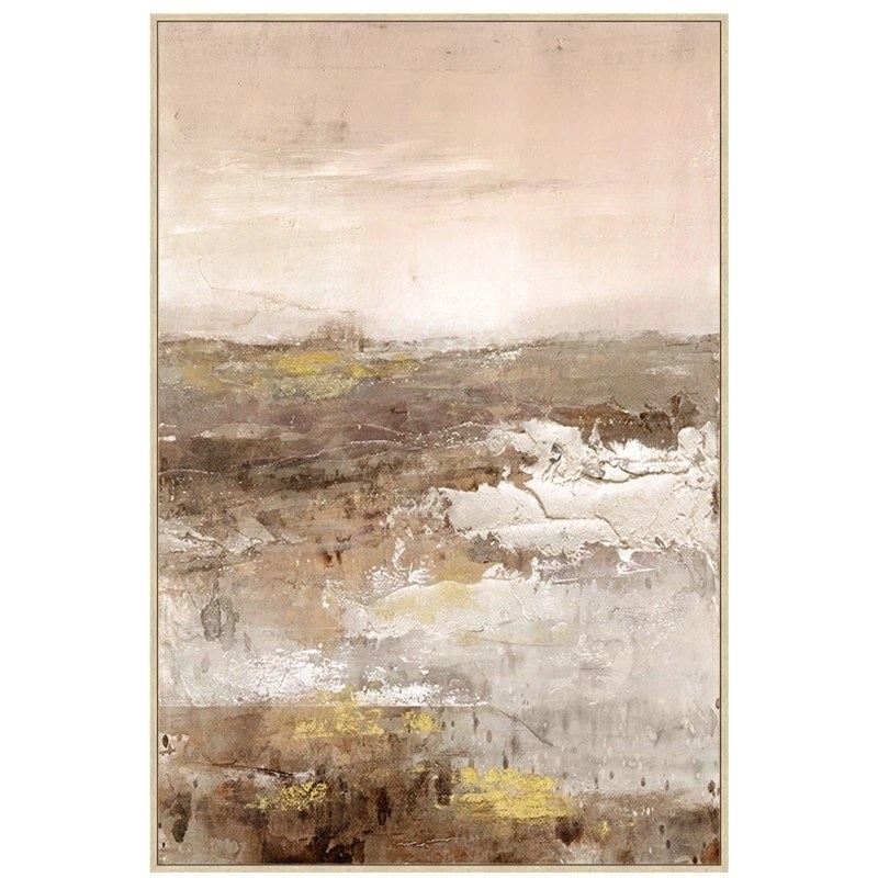 Tableau mural sur toile cadre en bois naturel – 80 x 120 cm