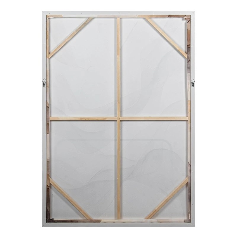 Tableau mural sur toile cadre en bois naturel – 80 x 120 cm - vue 8