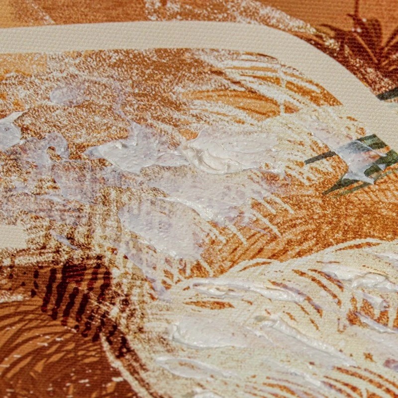 Tableau mural avec cadre en bois naturel – 80 x 120 cm - vue 7