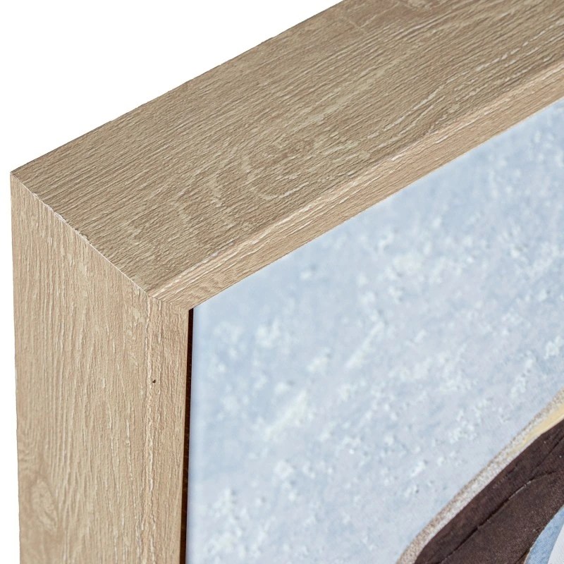 Tableau mural avec cadre en bois naturel – 60 x 90 cm - vue 2
