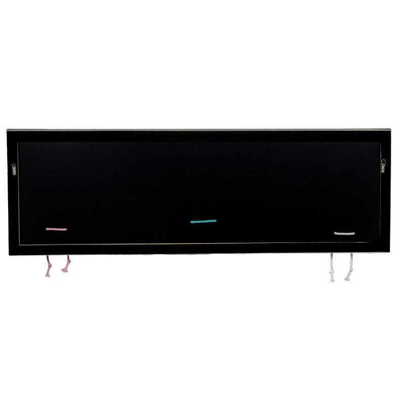 Tableau mural avec cadre en bois – 120 x 40 x 3,5 cm