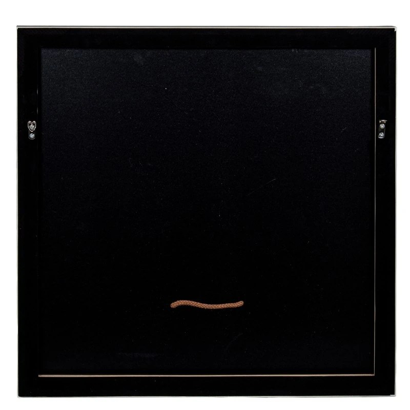 Tableau mural avec cadre en bois – 60 x 60 x 3,5 cm