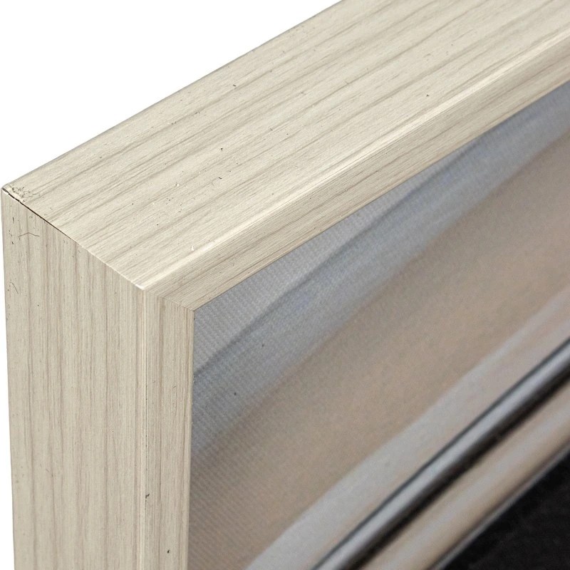 Tableau mural avec cadre en bois – 60 x 60 x 3,5 cm