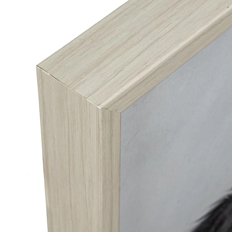 Tableau mural avec cadre en bois – 60 x 60 x 3,5 cm