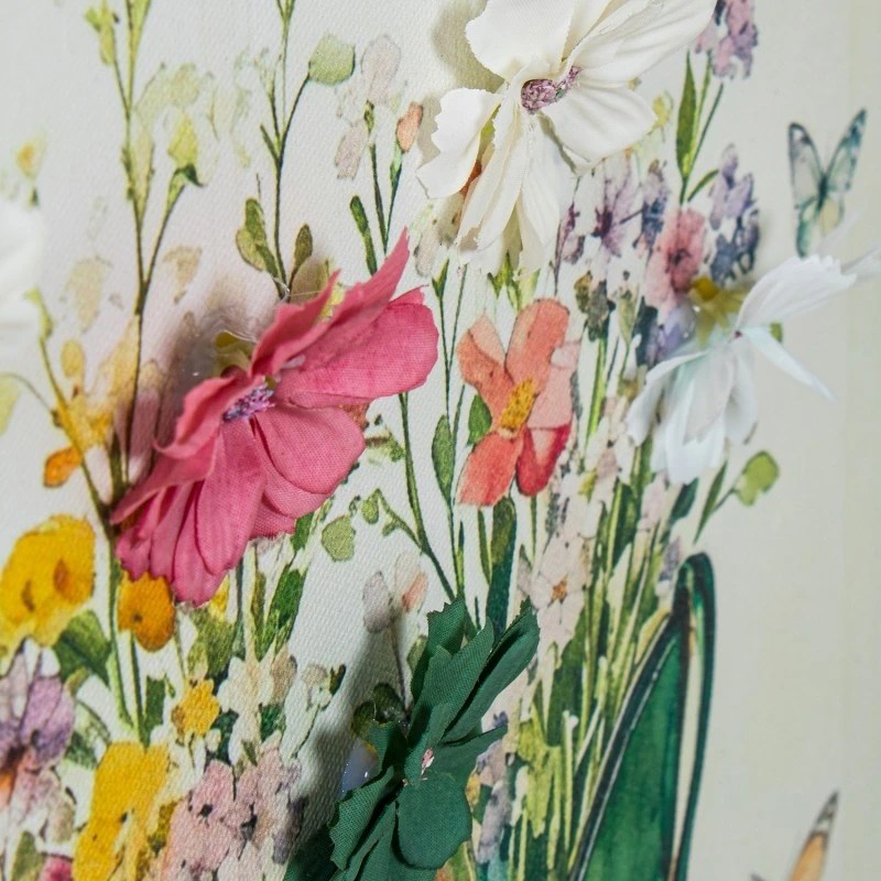Tableau mural avec cadre en bois – 50 x 60 x 3,5 cm
