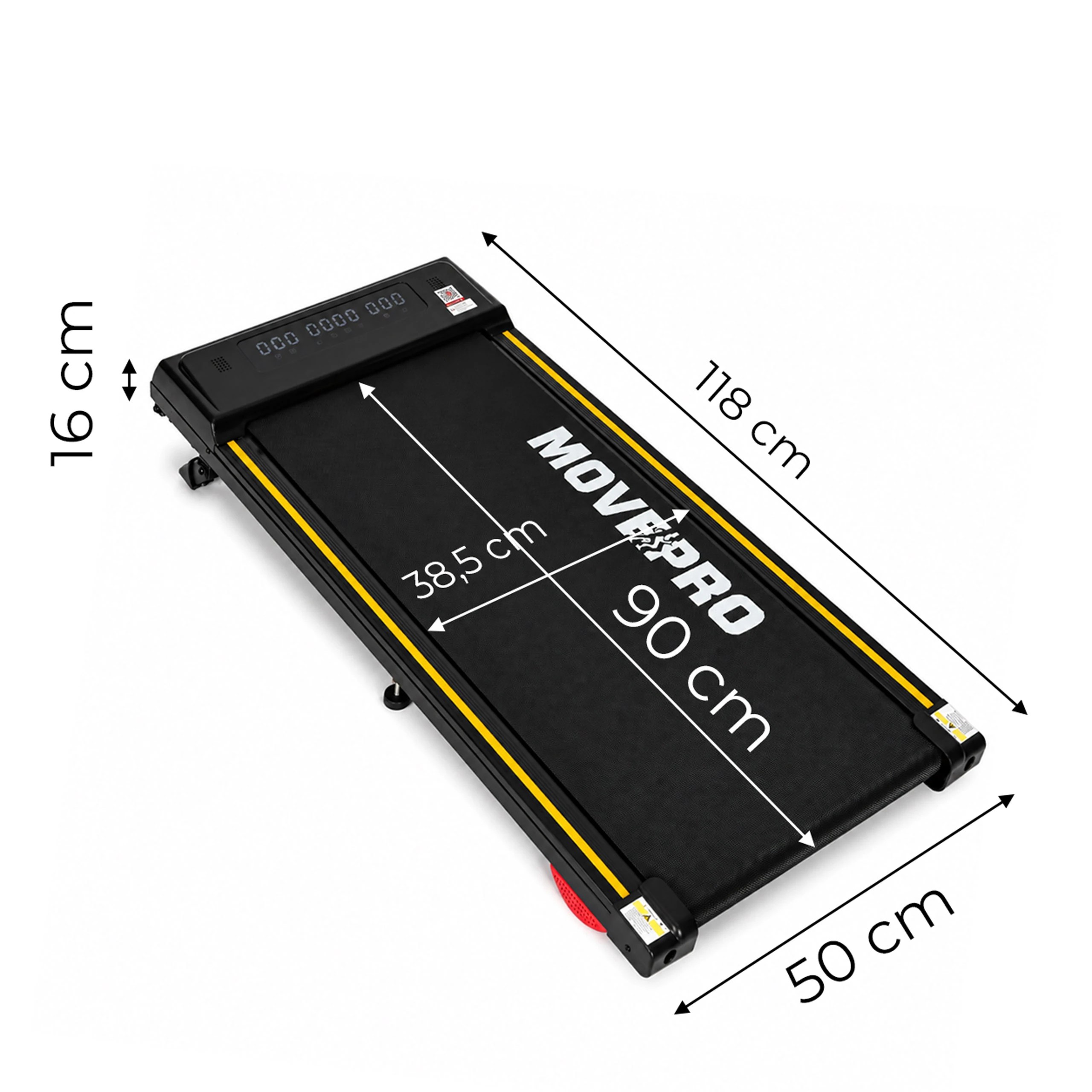 Tapis de marche électrique Walking Pad 1–10 km/h pour bureau
