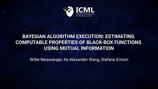 Willie Neiswanger Ai Guided Experiments With Bayesian Algorithm Execution Slideslive - Retina Geometric Pictures for Desktop