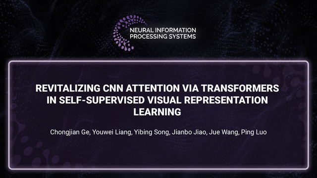 Revitalizing Cnn Attentions Via Transformers In Self Supervised Visual Representation Learning - Colorful Arts - Incredible High Resolution Collection