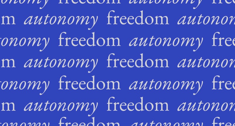 freedom-autonomy