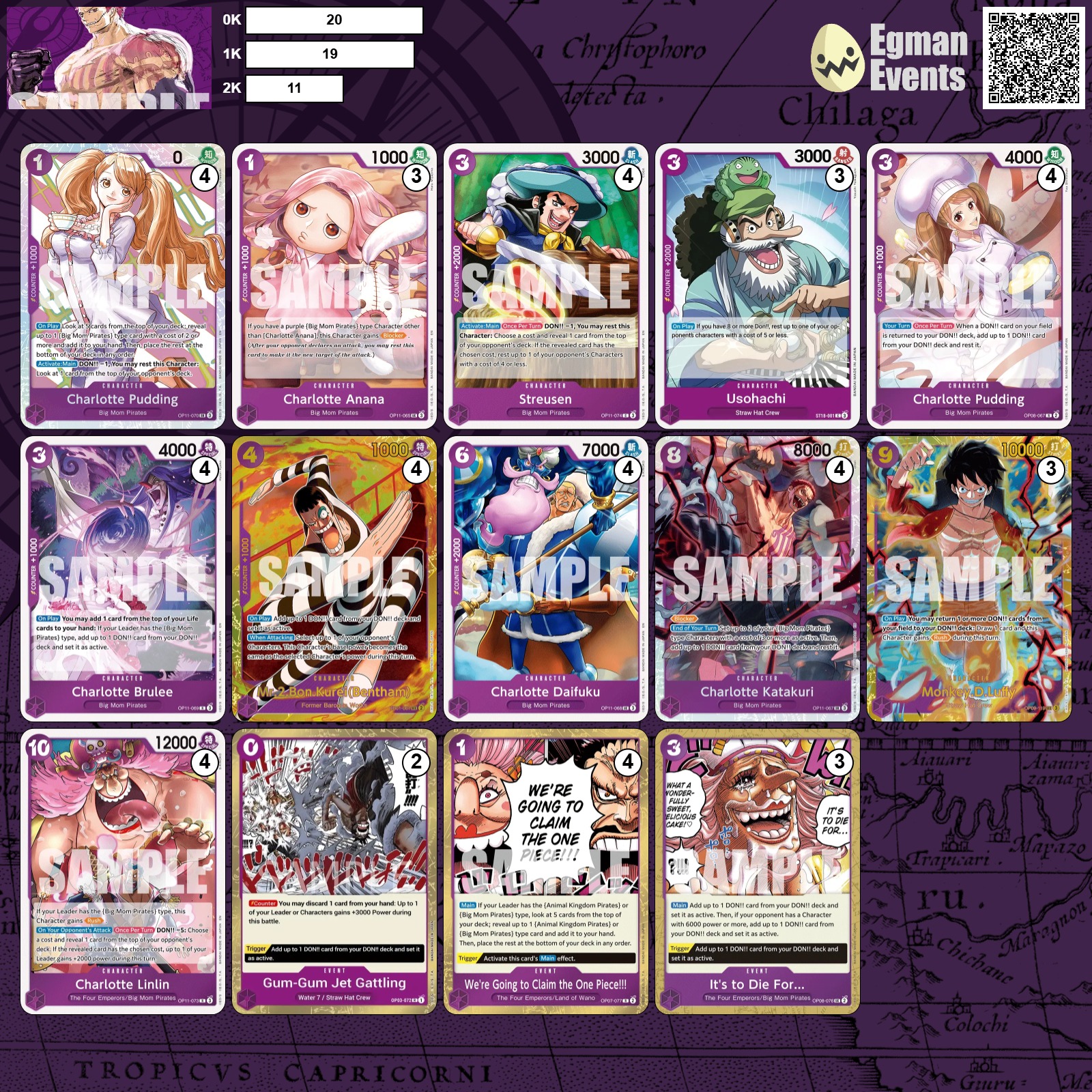 One Piece TCG – Charlotte Katakuri OP11 – Extreme Ramp (OP11/OP12