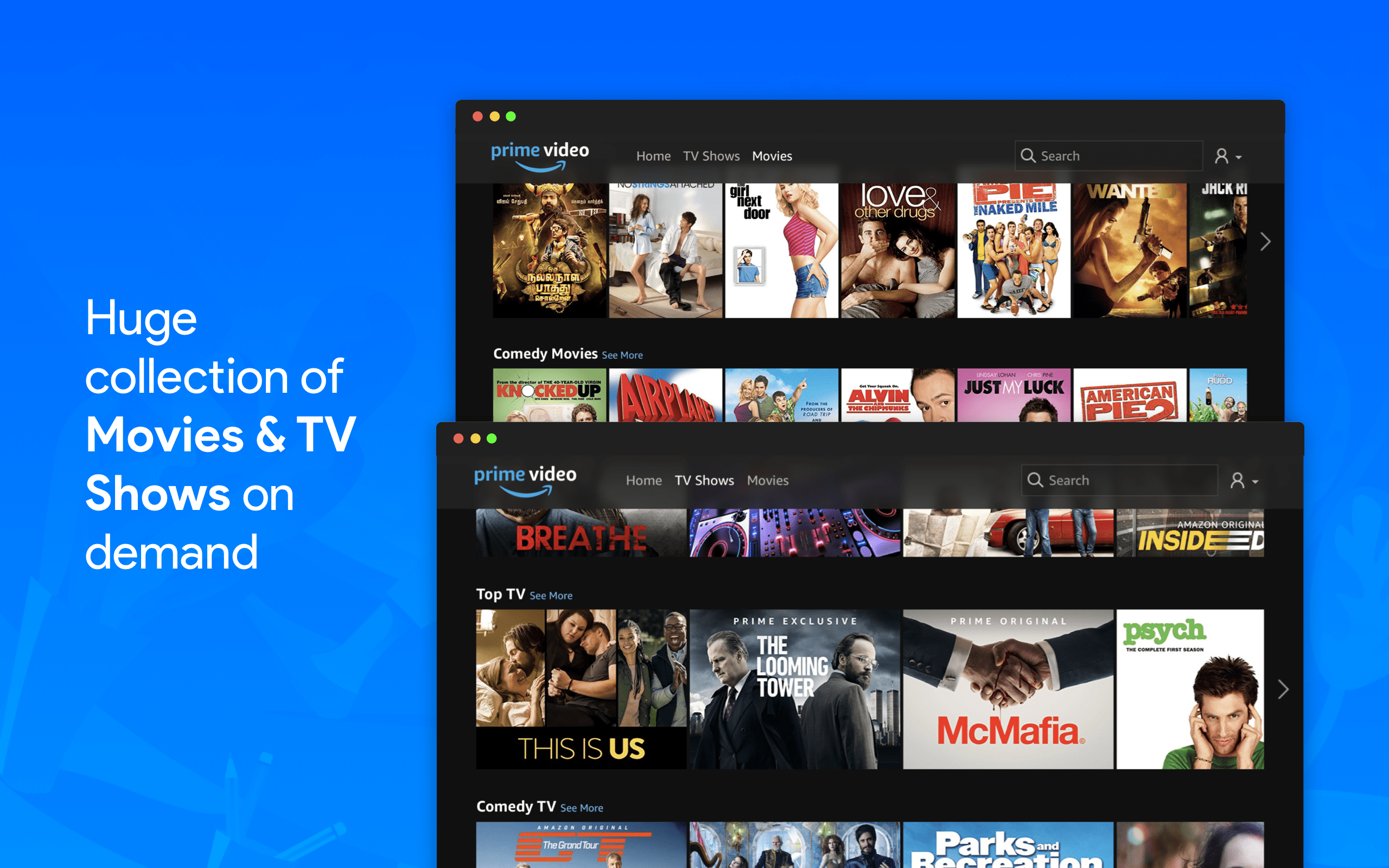 Amazon prime video has robust subtitle options that you can turn on in the web player and app, and you can also make presets on the amazon website. Amazon Prime Video For Mac Download