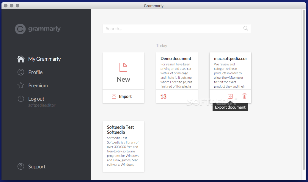 To get free grammarly premium, you need to apply for an affiliate account. Grammarly Mac 1.5.65 - Download