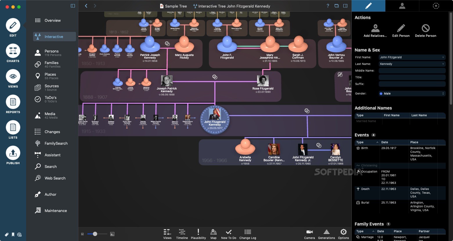 Family tree maker (for mac) geditcom ii. Macfamilytree 10 0 6 Download