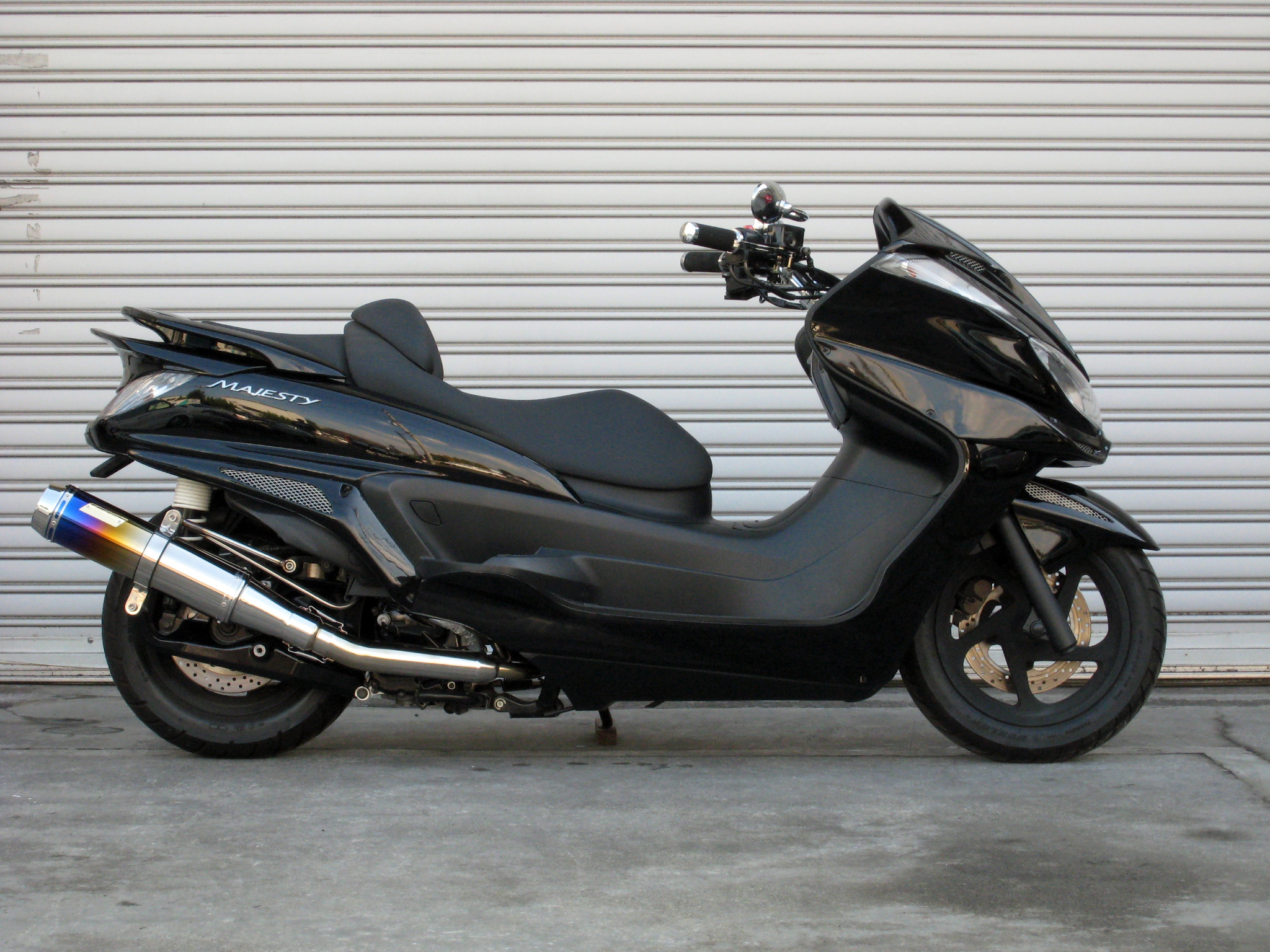 マジェスティ 250 c トグロマフラー 着せ