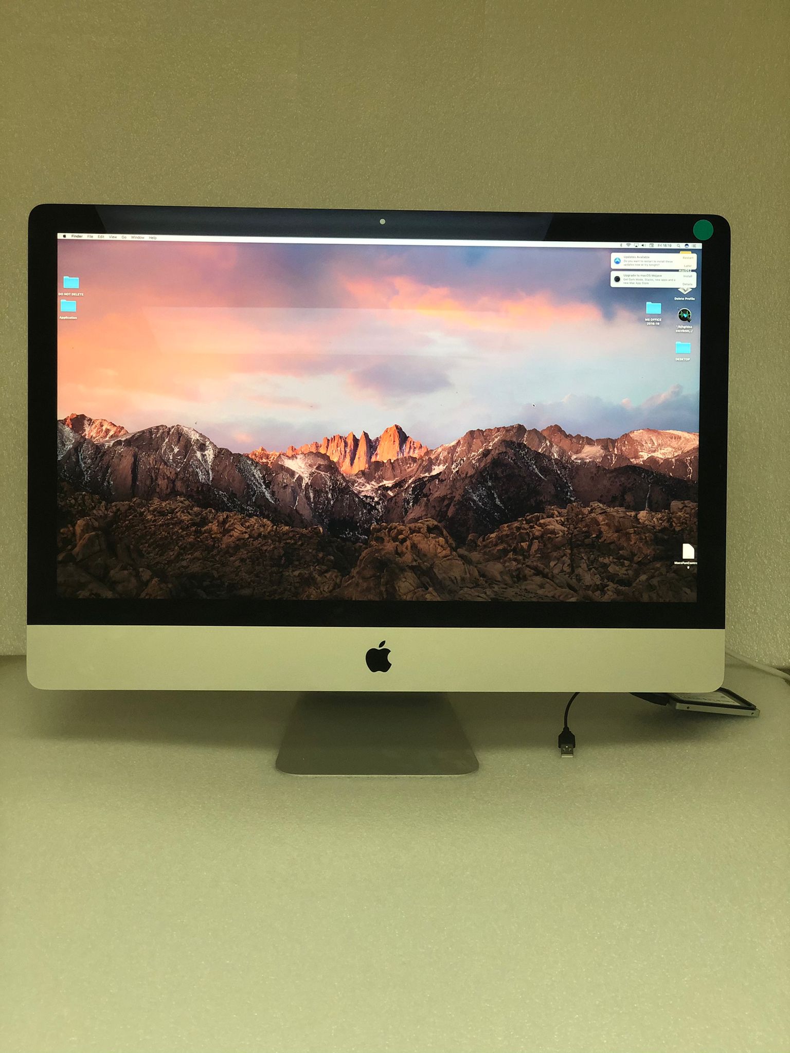 Apple iMac14，2 Late2013 A1419 macOS Core i5-4570 3.20GHz 16 GB 