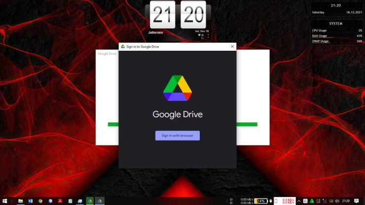 login google drive