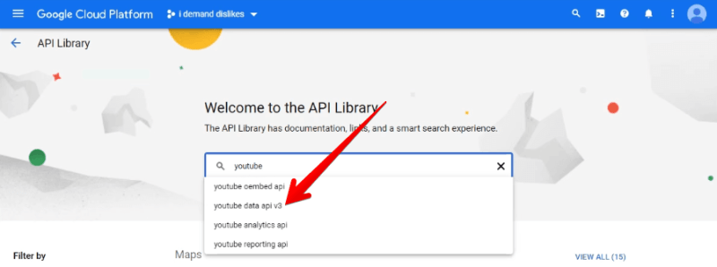 youtube data api v3