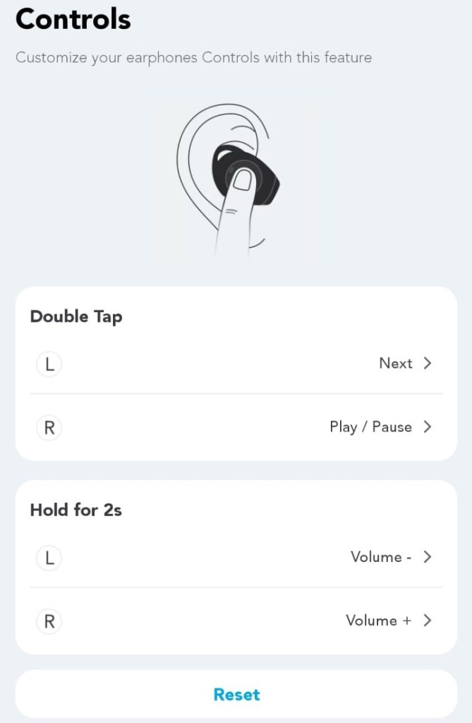 touch control