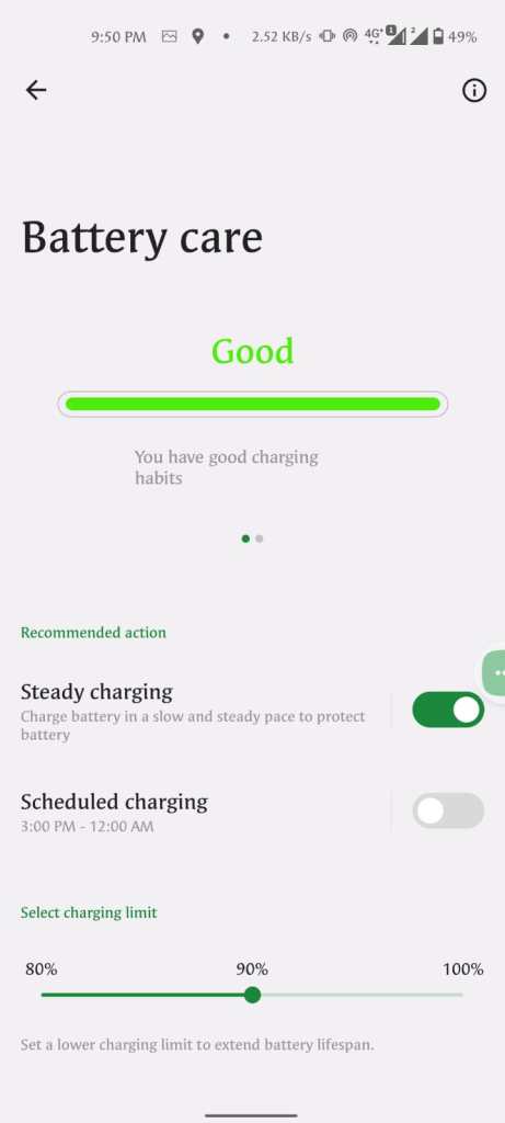 battery care
