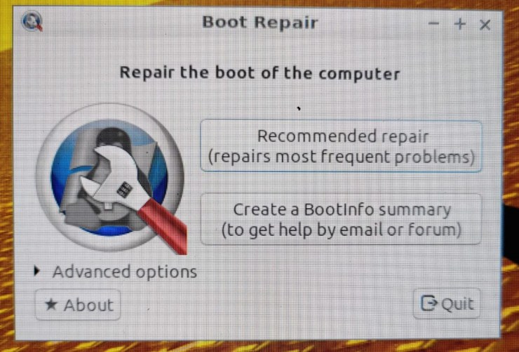 boot repair