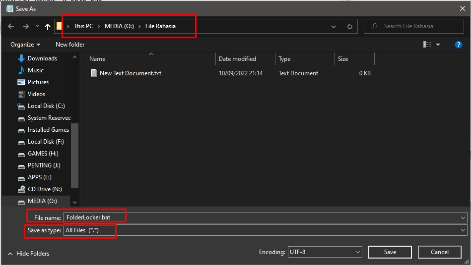 Cara Memberi Password Folder Windows 10 Tanpa Aplikasi MACAM TUTORIAL