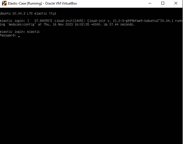 elastic login
