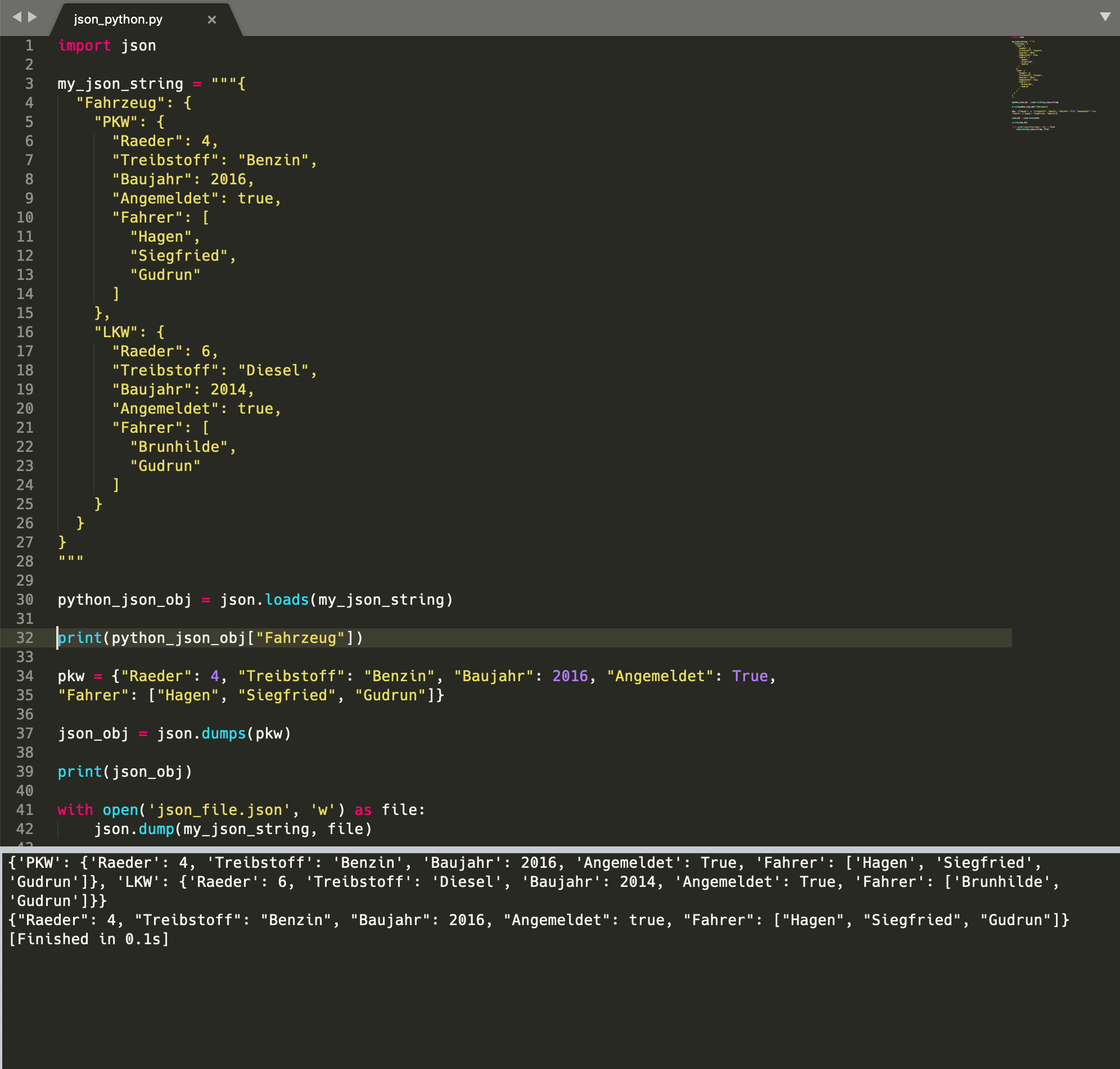 JSON-Daten in Python verarbeiten | Machine Learning Blog