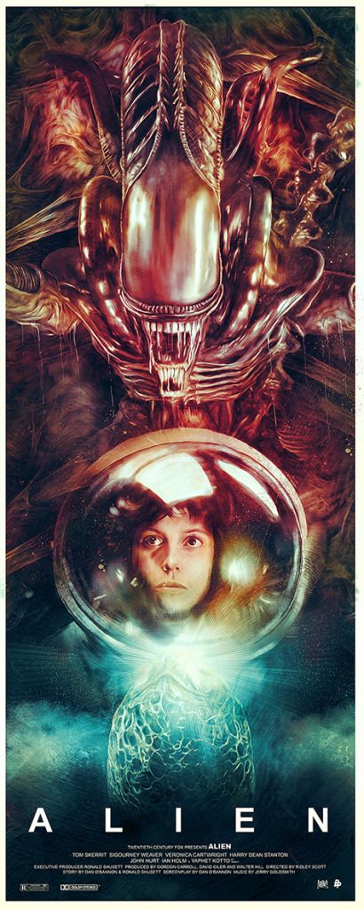 Alien is a 1979 science fiction horror film directed by ridley scott and written by dan o'bannon. Creature Features In Review Alien 1979 Machine Mean