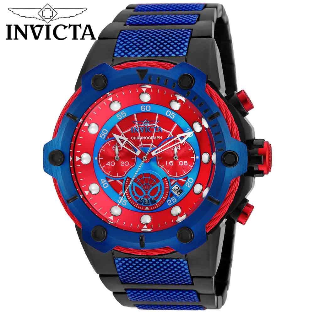 Reloj Invicta Marvel Spiderman 25782 Edición Limitada