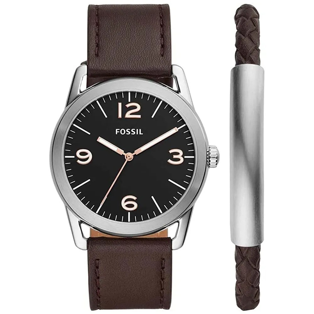 Reloj Fossil Ledger BQ2465SET Set con Pulsera