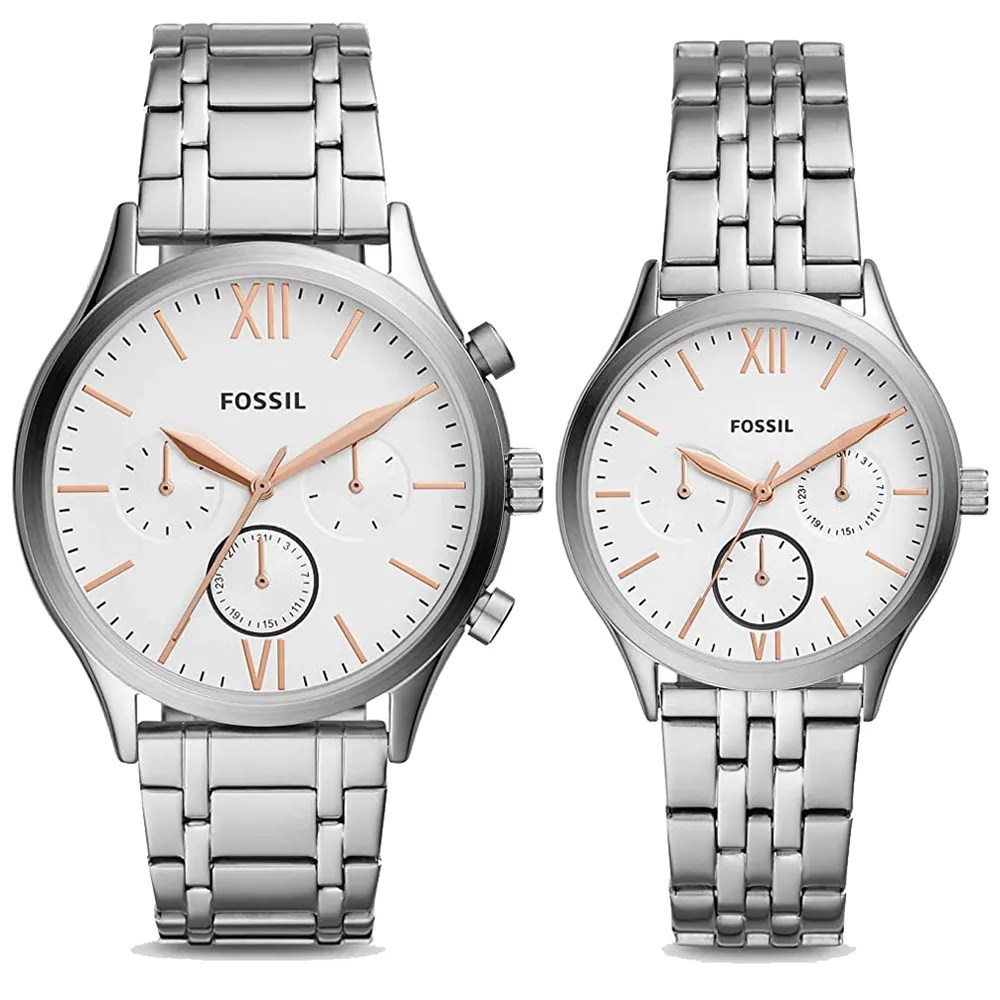 Reloj Fossil Fenmore BQ2468SET Hombre y Mujer